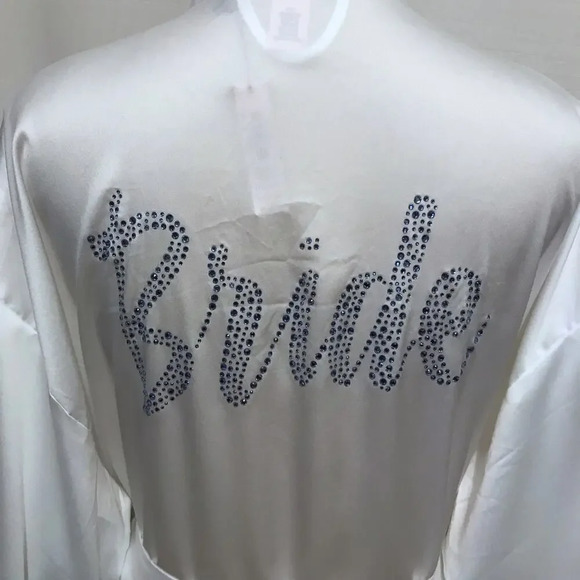 Victoria's Secret NWT Bridal White Robe Women OS - Picture 9 of 12